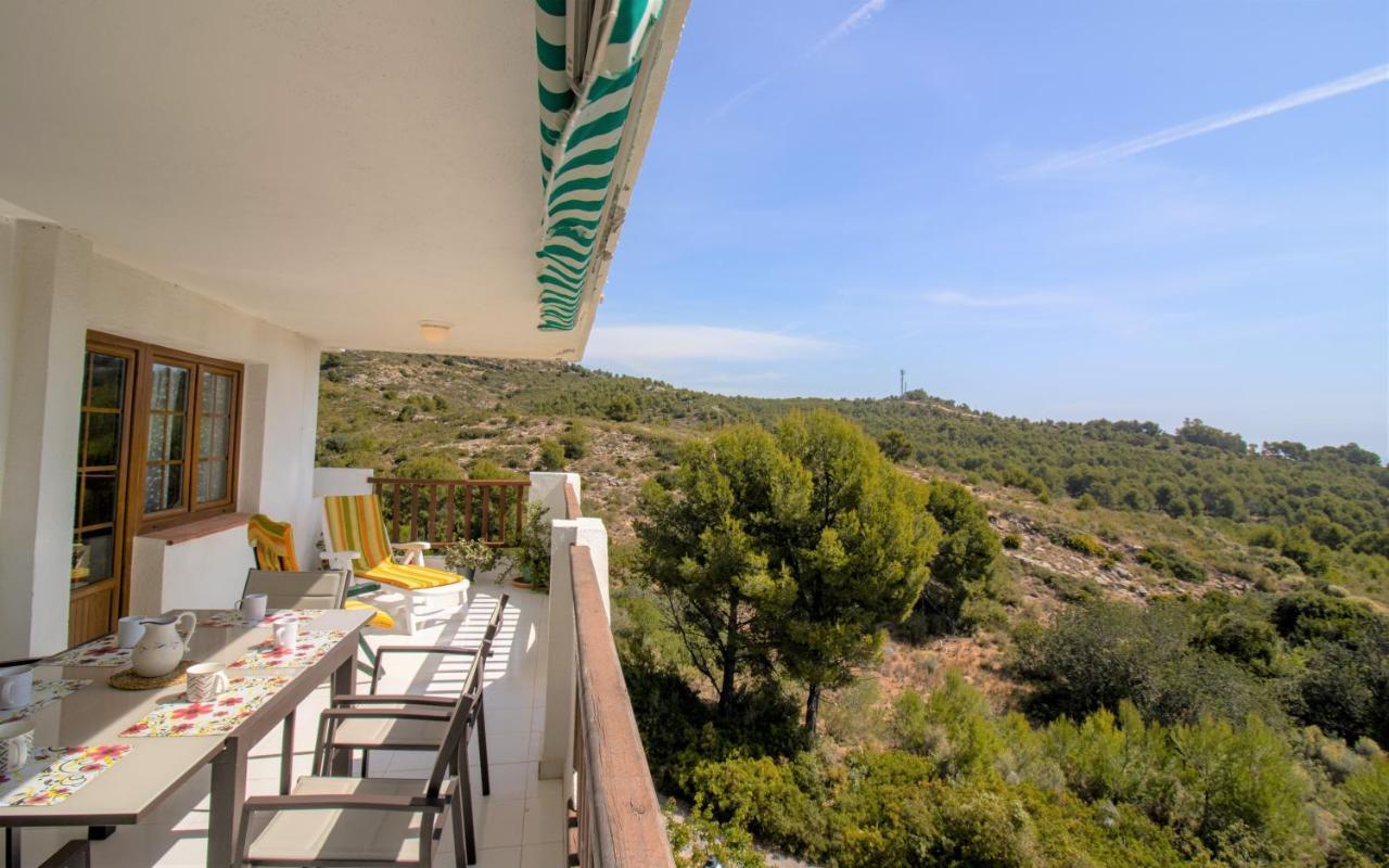 Terraza Con Vistas Espectaculares - Haciendas Albert Villas Alcossebre Exterior foto